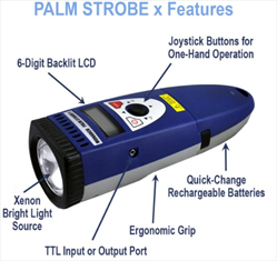 Máy đo tốc đô vòng quay kiểu đèn chớp Monarch PALM STROBE x 